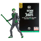 Batman: Three Jokers DC Multiverse The Joker (The Criminal) BBTS Exclusive Limited Black & White Accent Edition SAMMLERZUSTAND - Smalltinytoystore