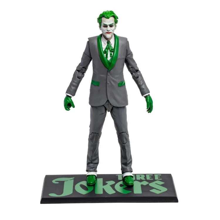 Batman: Three Jokers DC Multiverse The Joker (The Criminal) BBTS Exclusive Limited Black & White Accent Edition SAMMLERZUSTAND - Smalltinytoystore