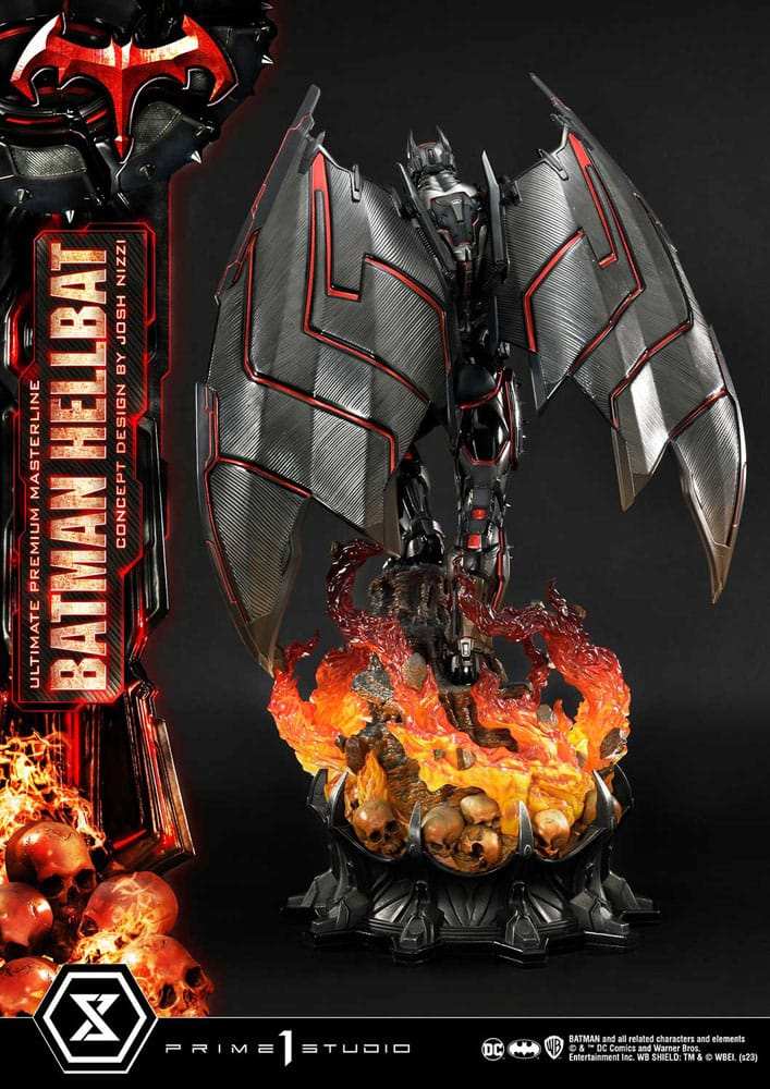 Batman Ultimate Premium Masterline Series Statue Hellbat Concept Design by Josh Nizzi Regular Version 76 cm - Smalltinytoystore