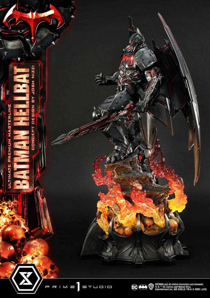 Batman Ultimate Premium Masterline Series Statue Hellbat Concept Design by Josh Nizzi Regular Version 76 cm - Smalltinytoystore