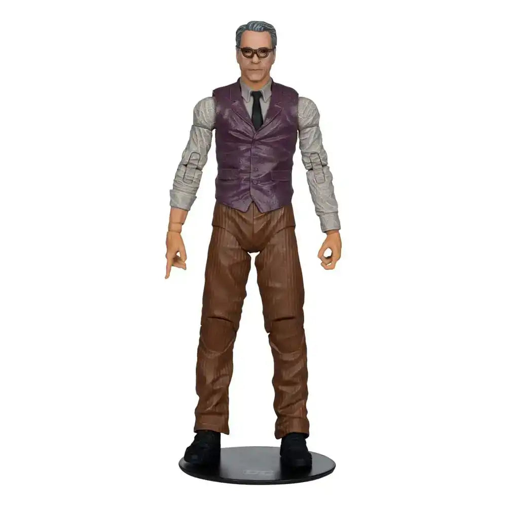Batman v Superman: Dawn of Justice DC Multiverse Actionfigur Alfred Pennyworth 18 cm - Beschädigte Verpackung - Smalltinytoystore