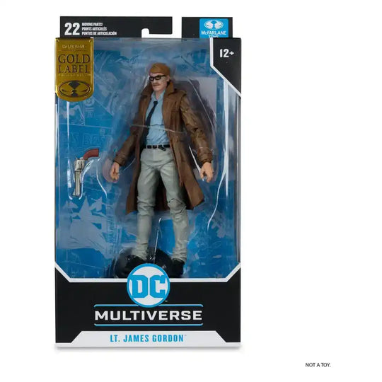 Batman Year One (Part 4) DC Multiverse Actionfigur Lt. James Gordon (Gold Label) 18 cm - Smalltinytoystore