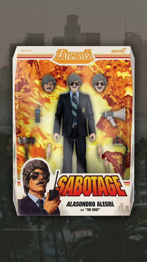 Beastie Boys Ultimates Actionfigur Wave 1 Alasondro Alegre as "The Chief" 18 cm - Smalltinytoystore