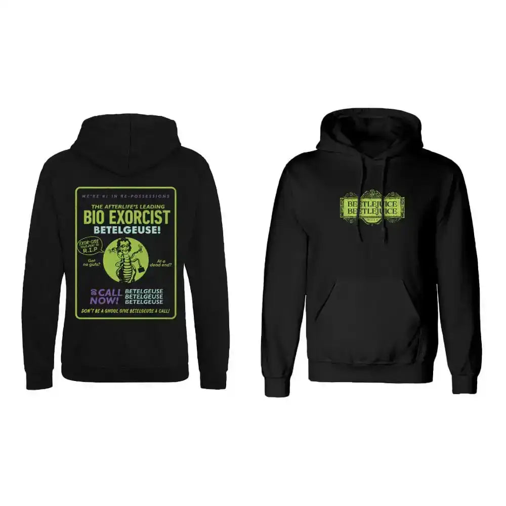 Beetlejuice 2 Kapuzenpullover Bio Exorcist Größe S - Smalltinytoystore