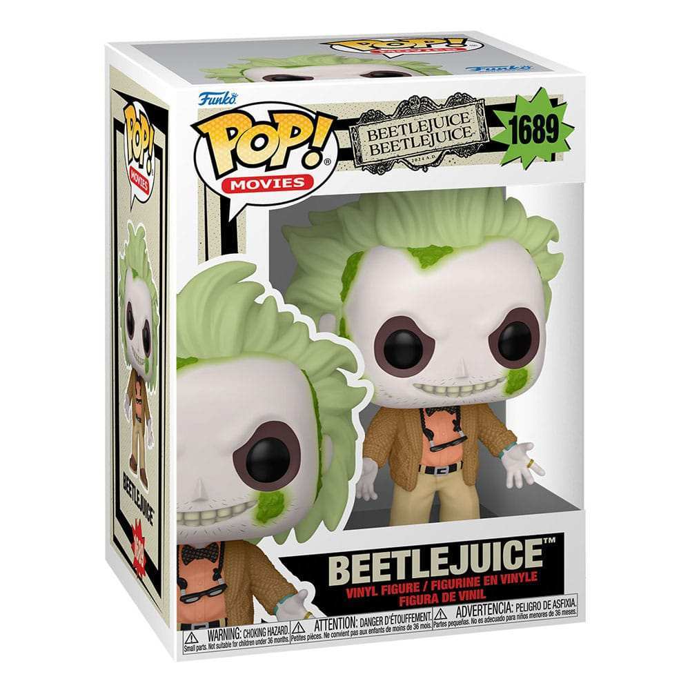 Beetlejuice 2 POP! Movies Vinyl Figur Beetlejuice w/chase 9 cm Sortiment (6) - Smalltinytoystore