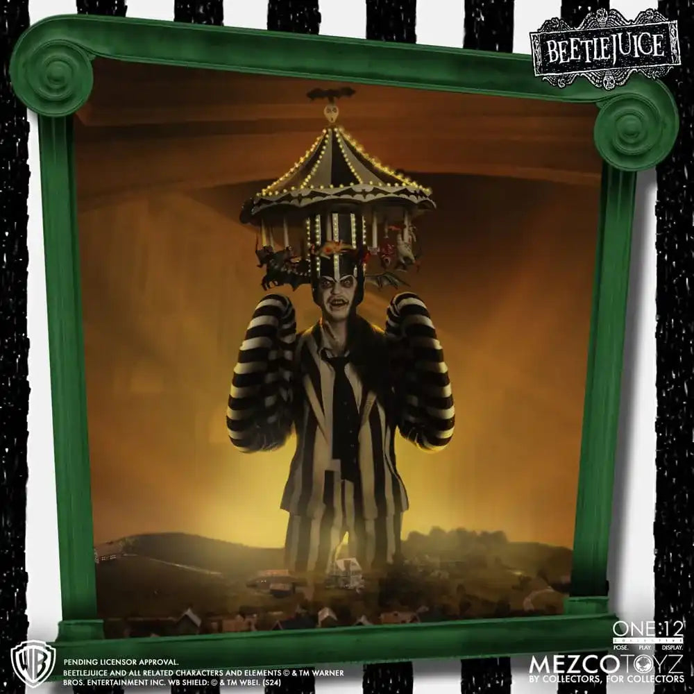 Beetlejuice Actionfigur 1/12 Beetlejuice Deluxe Edition 18 cm - Smalltinytoystore