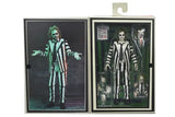 Beetlejuice Beetlejuice Actionfigur 7 Scale Ultimate Striped Suit Beetlejuice 18 cm - Smalltinytoystore