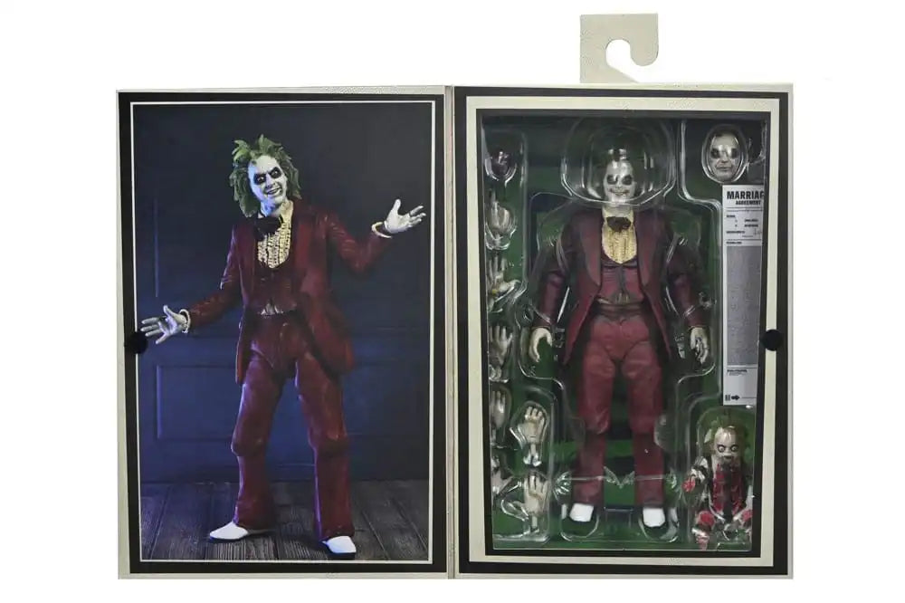 Beetlejuice Beetlejuice Actionfigur Ultimate "Red Tuxedo" Beetlejuice 18 cm - Smalltinytoystore