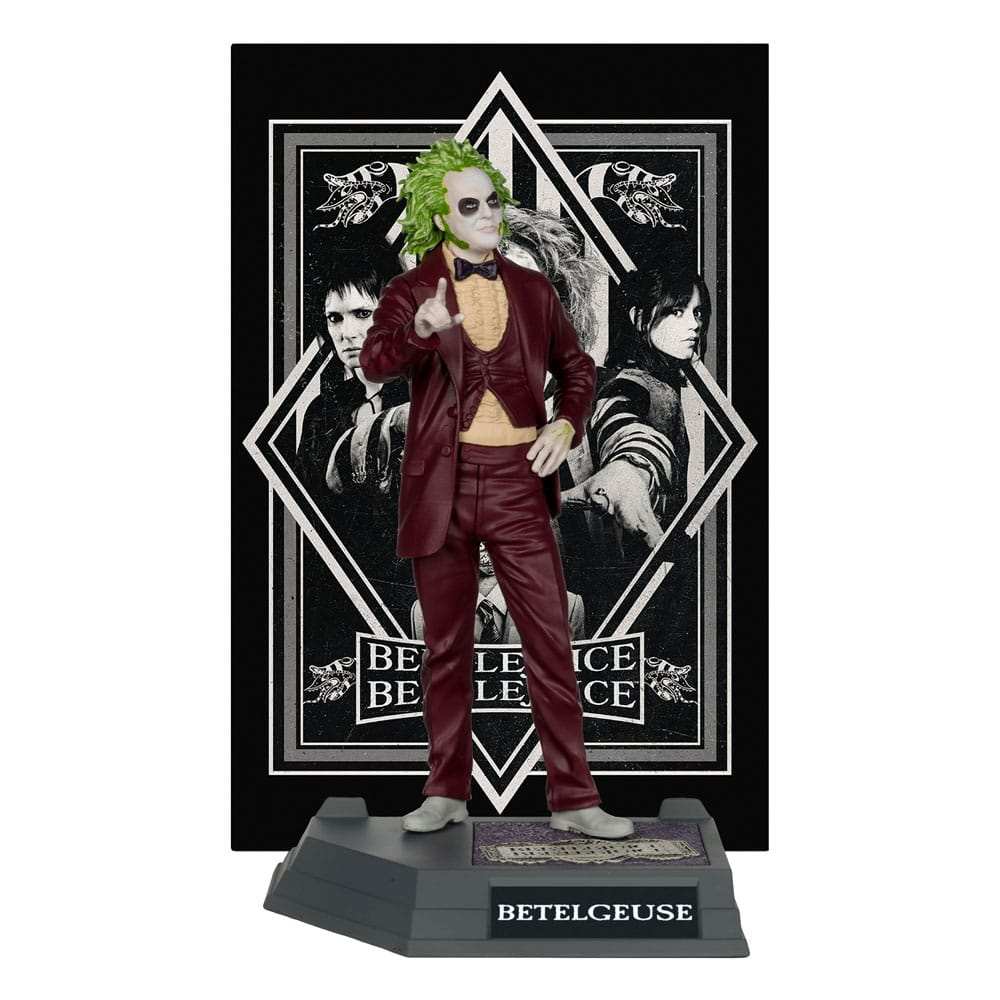 Beetlejuice Beetlejuice Movie Maniacs PVC Statue Beetlejuice 17 cm - Smalltinytoystore