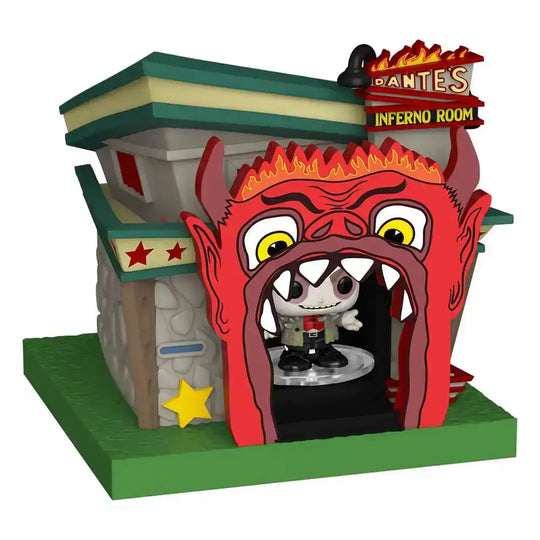 Beetlejuice Bitty POP! Towns Vinyl Figur Beetlejuice and Dante's Inferno Room - Smalltinytoystore