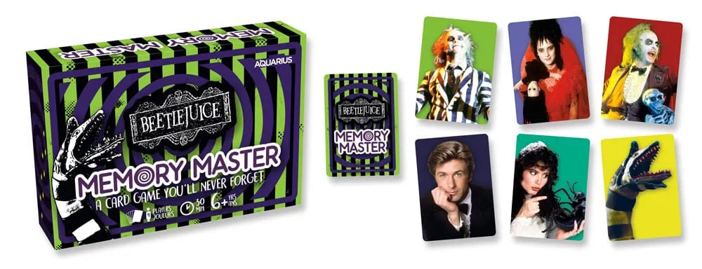 Beetlejuice Kartenspiel Memory Master *Englische Version* - Smalltinytoystore