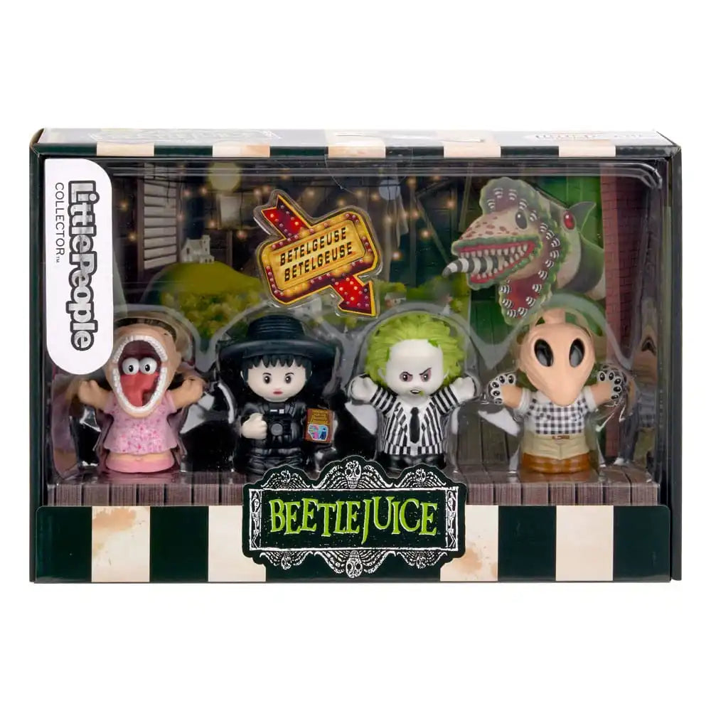 Beetlejuice Little People Collector Minifiguren 4er-Pack 7 cm - Smalltinytoystore