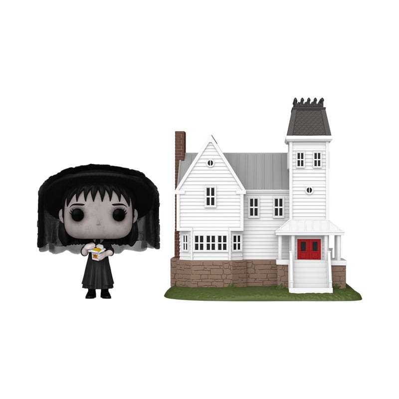 Beetlejuice POP! Town Vinyl Figur Lydia Deetz with Maitland House 9 cm - Smalltinytoystore