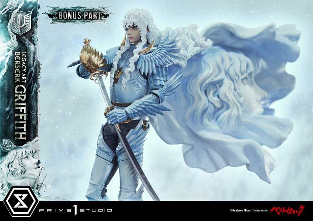 Berserk Legacy Art Kentaro Miura Statue 1/6 Griffith Bonus Version 56 cm - Smalltinytoystore
