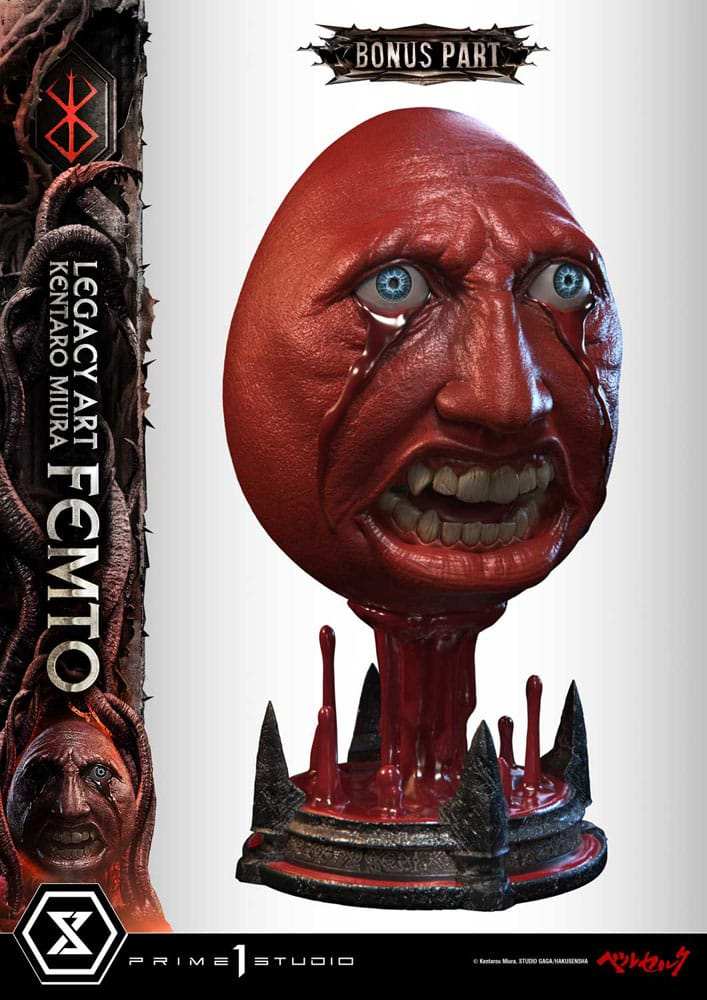 Berserk Ultimate Legacy Art Kentaro Miura Statue 1/4 Femto Bonus Version 46 cm - Smalltinytoystore