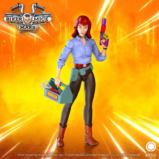 Biker Mice From Mars Actionfigur Charley 23 cm - Smalltinytoystore