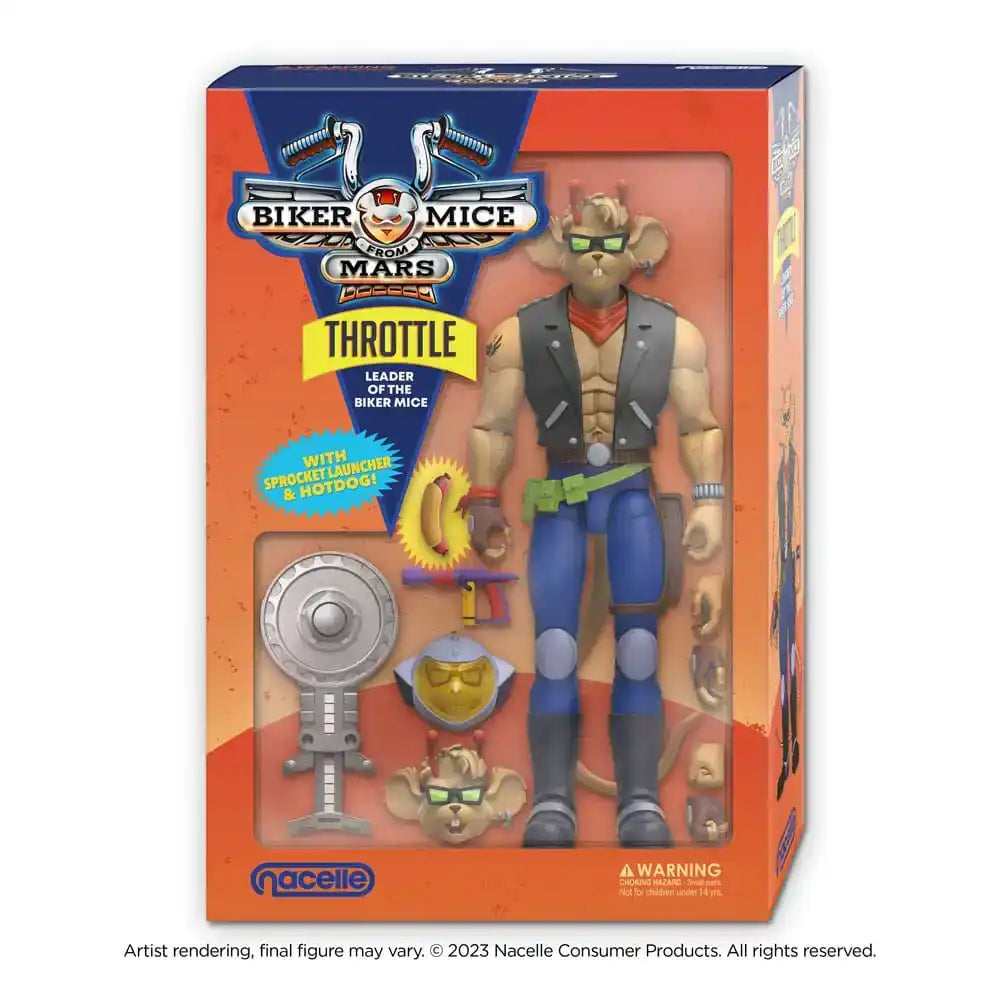 Biker Mice From Mars Actionfiguren 17 cm Sortiment (6) - Smalltinytoystore