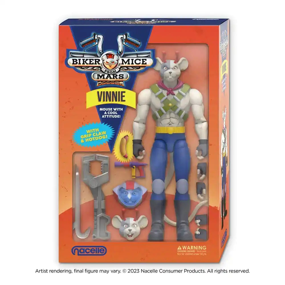 Biker Mice From Mars Actionfiguren 17 cm Sortiment (6) - Smalltinytoystore