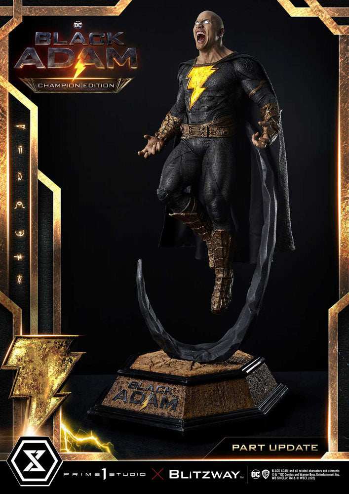 Black Adam Museum Masterline Statue 1/3 Black Adam Champion Edition 96 cm - Smalltinytoystore