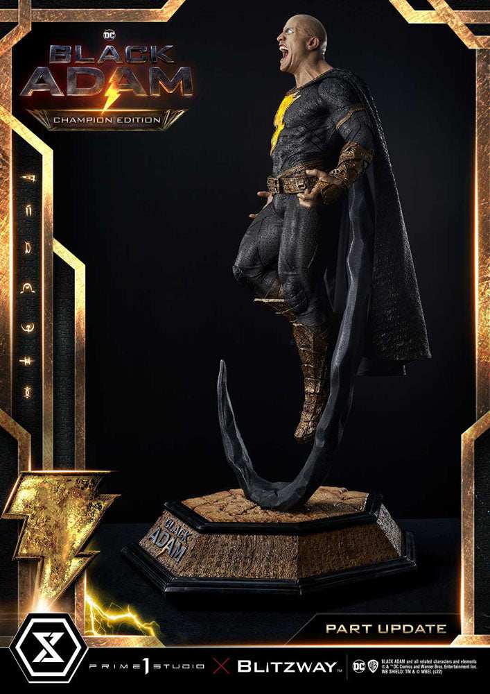 Black Adam Museum Masterline Statue 1/3 Black Adam Champion Edition 96 cm - Smalltinytoystore