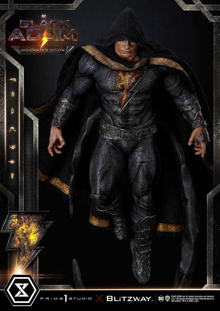 Black Adam Museum Masterline Statue 1/3 Black Adam Vigilante Edition 96 cm - Smalltinytoystore