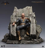 Black Adam Statue 1/4 Black Adam On Throne 53 cm - Smalltinytoystore