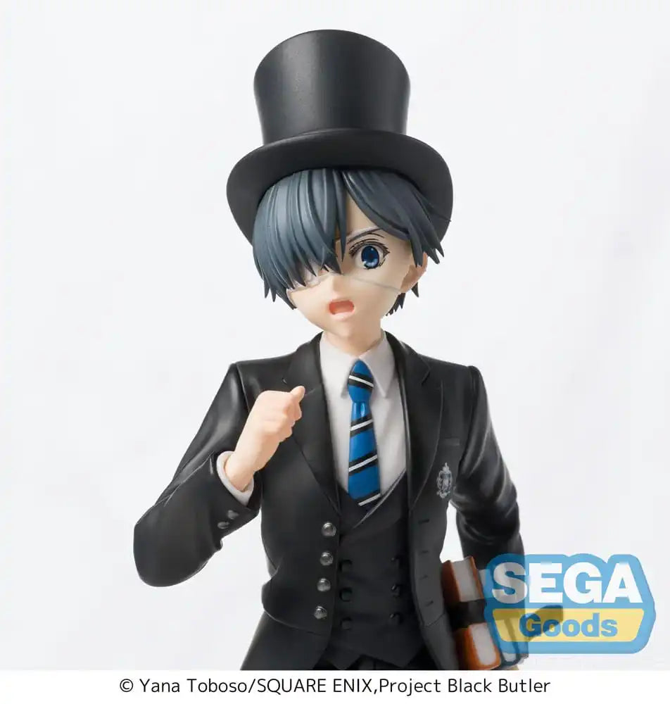 Black Butler: Boarding School Arc Luminasta PVC Statue Ciel Phantomhive 22 cm - Smalltinytoystore