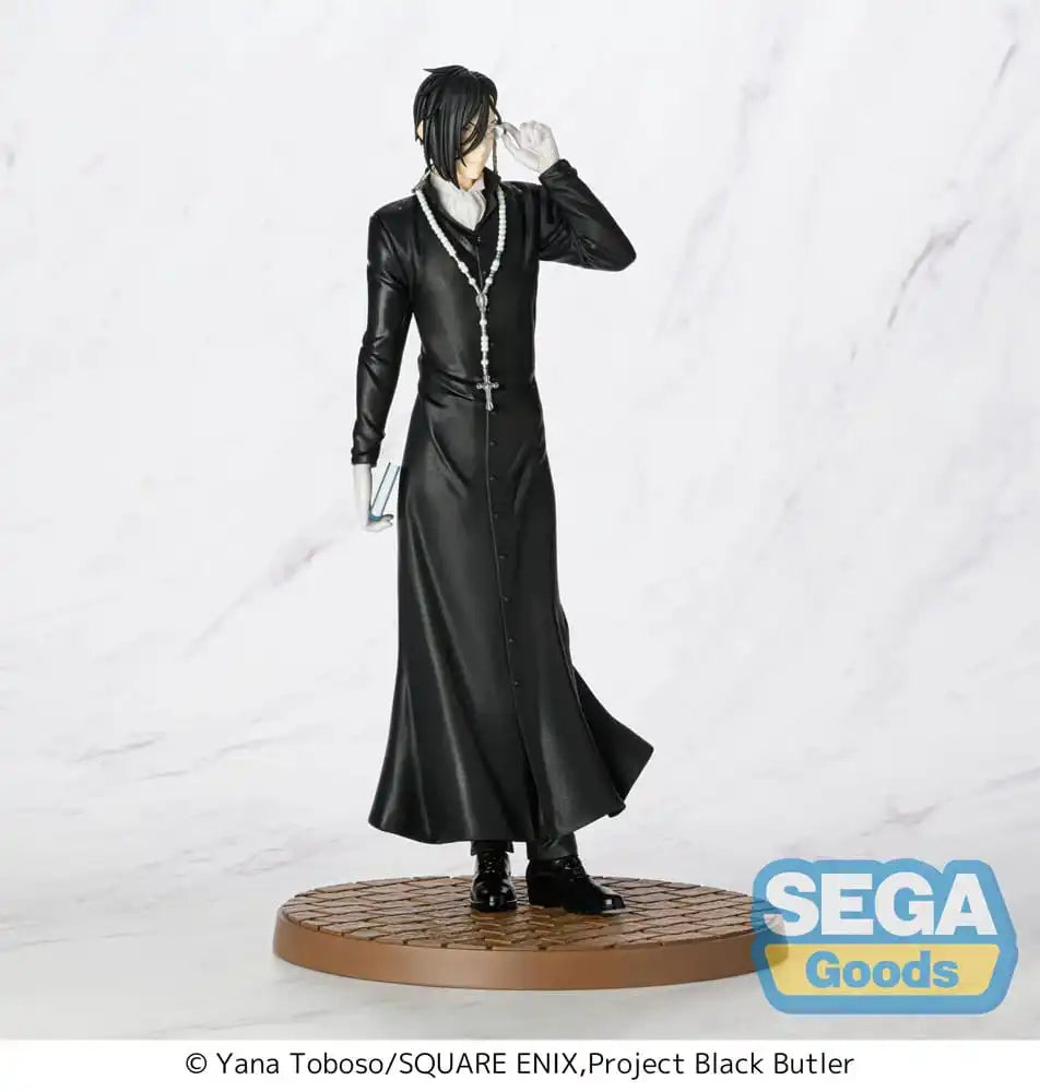 Black Butler: Boarding School Arc Luminasta PVC Statue Sebastian Michaelis 22 cm - Smalltinytoystore