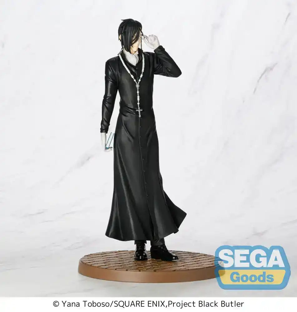Black Butler: Boarding School Arc Luminasta PVC Statue Sebastian Michaelis 22 cm - Smalltinytoystore