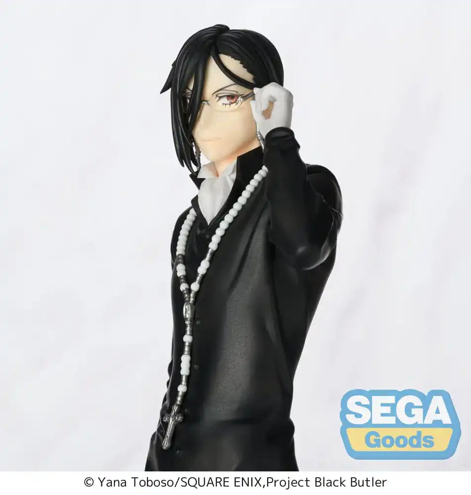 Black Butler: Boarding School Arc Luminasta PVC Statue Sebastian Michaelis 22 cm - Smalltinytoystore