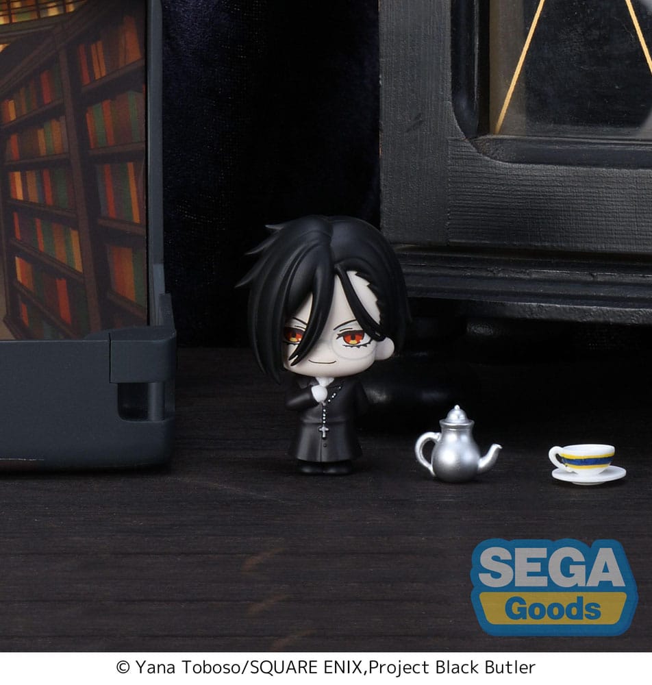 Black Butler: Boarding School Arc Petite World Memories Mini Figur Sebastian Michaelis (EX) 8 cm - Smalltinytoystore