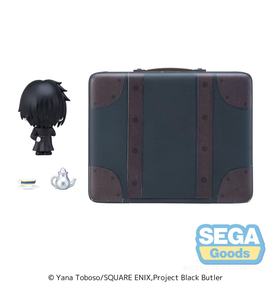 Black Butler: Boarding School Arc Petite World Memories Mini Figur Sebastian Michaelis (EX) 8 cm - Smalltinytoystore