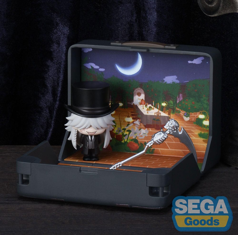 Black Butler: Boarding School Arc Petite World Memories Mini Figur Undertaker (EX) 8 cm - Smalltinytoystore