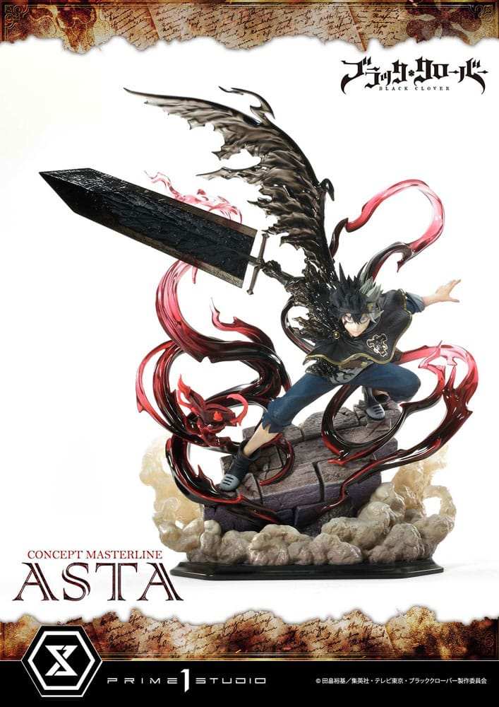 Black Clover Concept Masterline Series Statue 1/6 Asta 50 cm - Smalltinytoystore