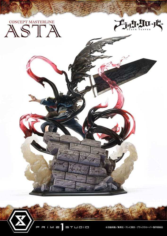 Black Clover Concept Masterline Series Statue 1/6 Asta 50 cm - Smalltinytoystore