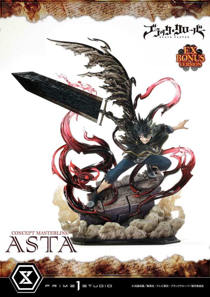 Black Clover Concept Masterline Series Statue 1/6 Asta Exclusive Bonus Ver. 50 cm - Smalltinytoystore
