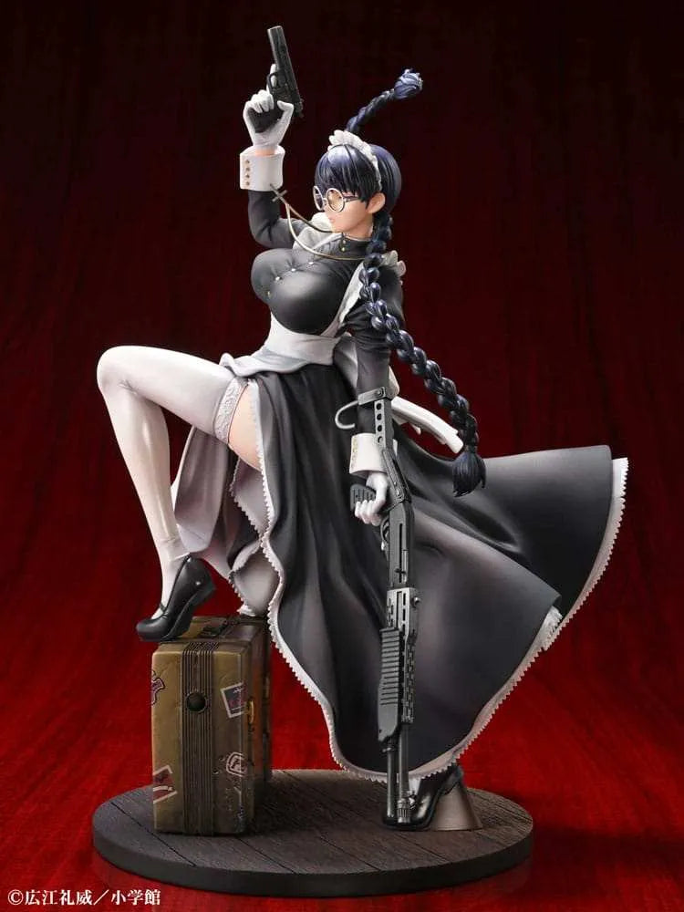 Black Lagoon PVC Statue 1/7 Roberta The Maid of Nightmares Ver. 29 cm - Smalltinytoystore