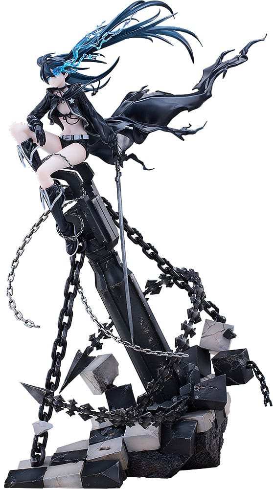 Black Rock Shooter PVC Statue 1/7 Black Rock Shooter: Pilot Edition Ver. 29 cm - Smalltinytoystore
