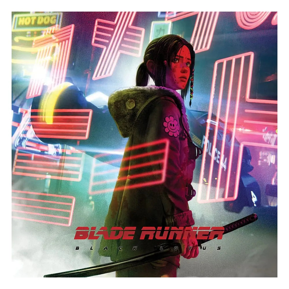 Blade Runner: Black Lotus Original Television Soundtrack by Various Artists Vinyl LP Neon Magenta - Smalltinytoystore