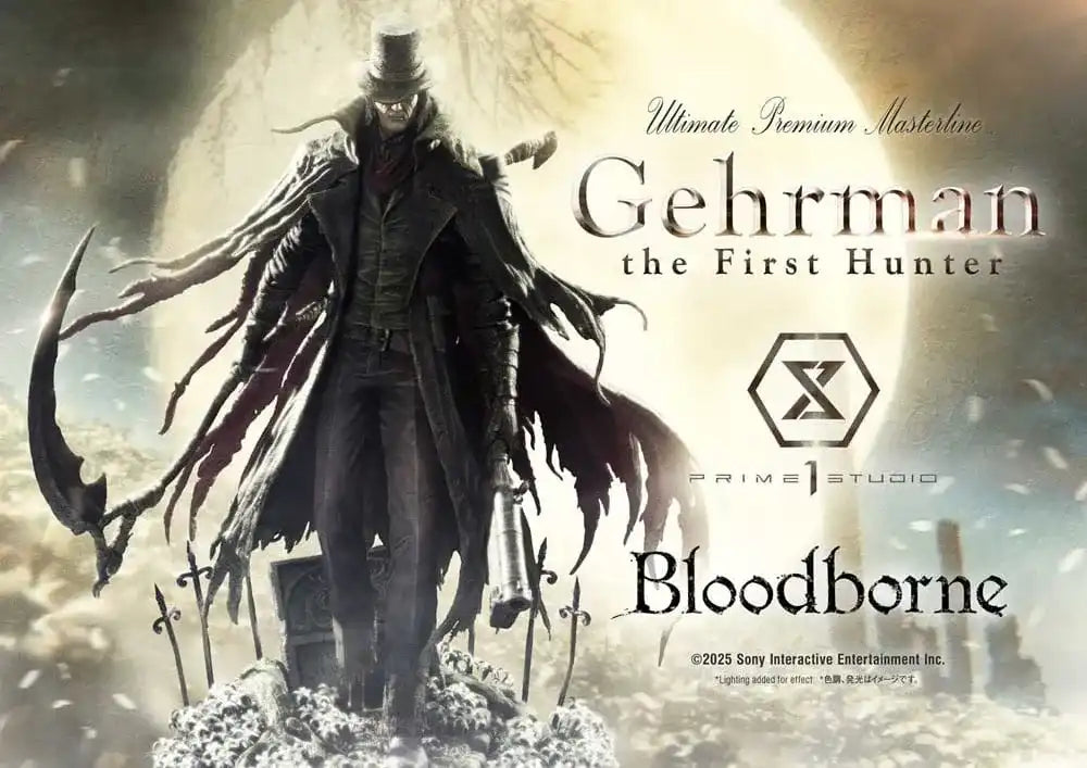 Bloodborne Ultimate Premium Masterline Series Statue 1/4 Gehrman 68 cm - Smalltinytoystore