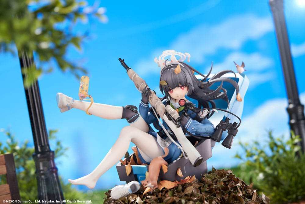 Blue Archive PVC Statue 1/7 Miyu: Observation of a Timid Person 14 cm - Smalltinytoystore