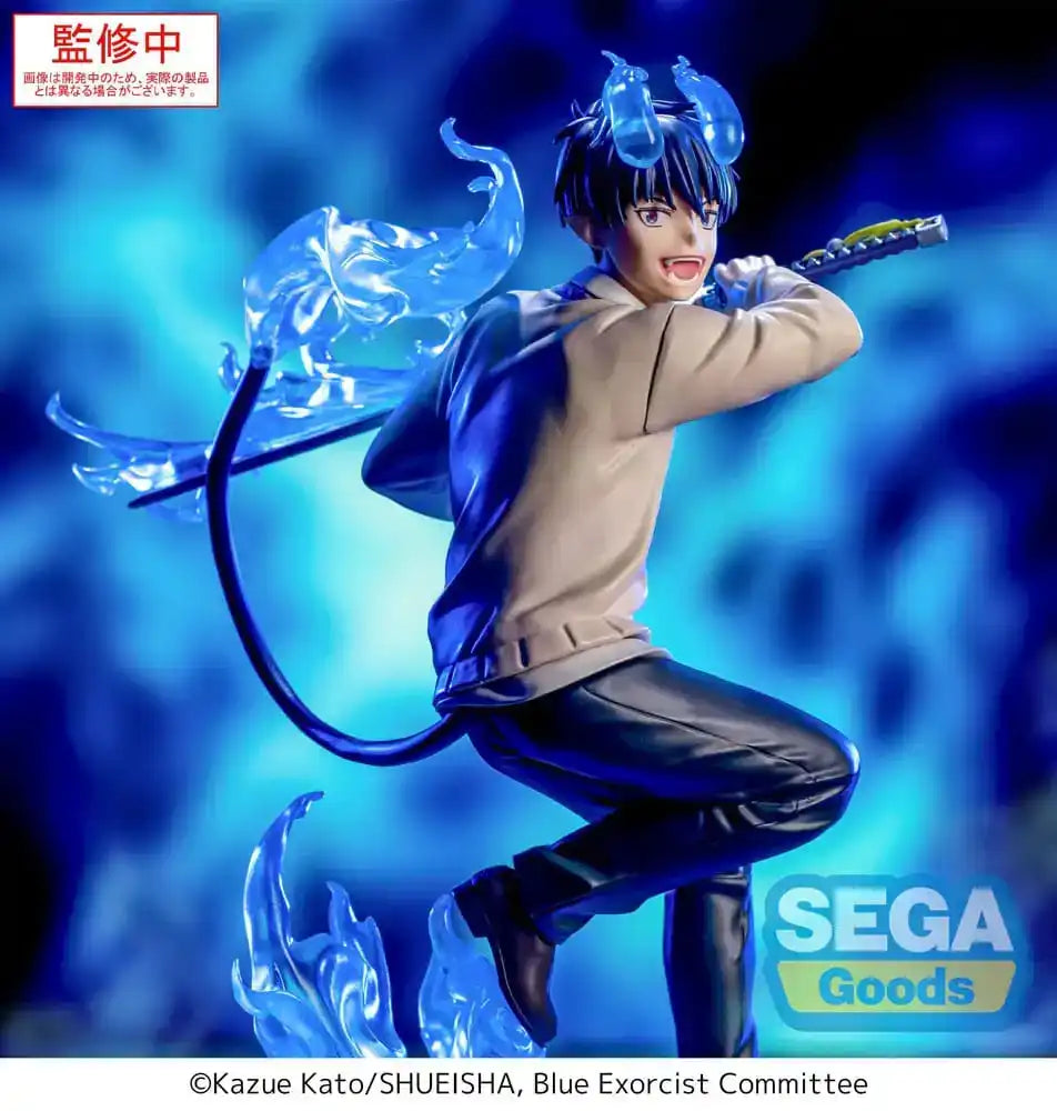 Blue Exorcist Shimane Illuminati Saga Xross Link PVC Statue Rin Okumura 18 cm - Smalltinytoystore