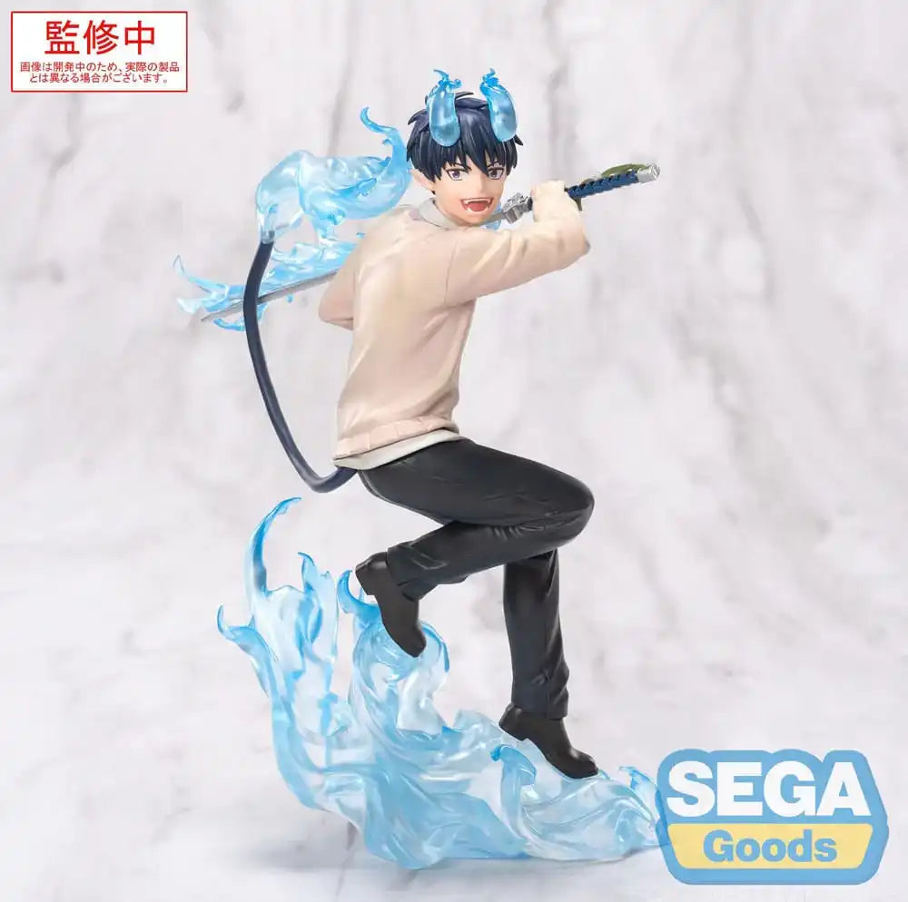 Blue Exorcist Shimane Illuminati Saga Xross Link PVC Statue Rin Okumura 18 cm - Smalltinytoystore