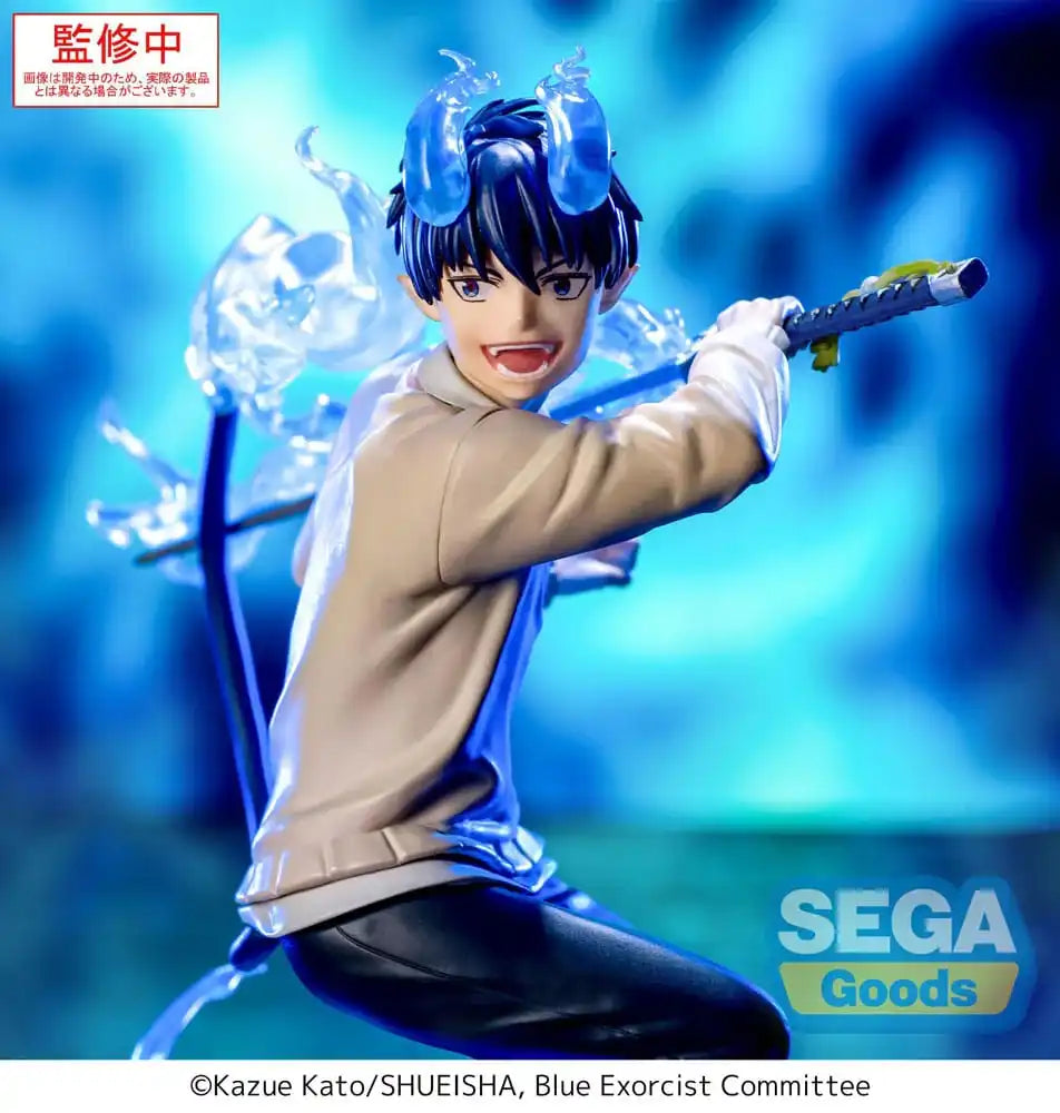 Blue Exorcist Shimane Illuminati Saga Xross Link PVC Statue Rin Okumura 18 cm - Smalltinytoystore