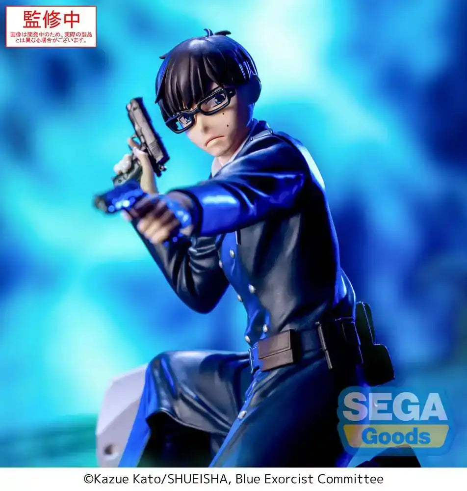 Blue Exorcist Shimane Illuminati Saga Xross Link PVC Statue Yukio Okumura 14 cm - Smalltinytoystore