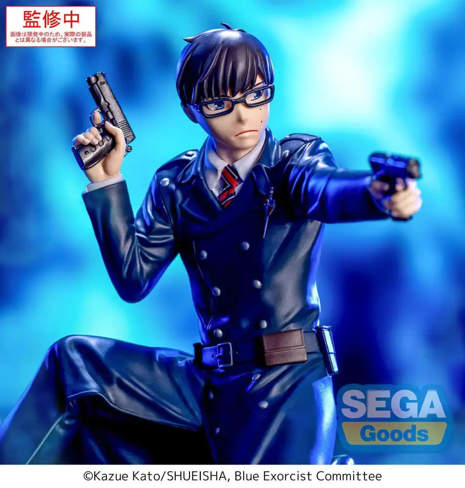 Blue Exorcist Shimane Illuminati Saga Xross Link PVC Statue Yukio Okumura 14 cm - Smalltinytoystore