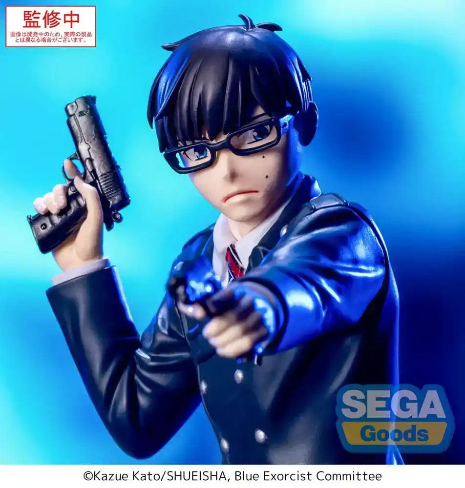 Blue Exorcist Shimane Illuminati Saga Xross Link PVC Statue Yukio Okumura 14 cm - Smalltinytoystore