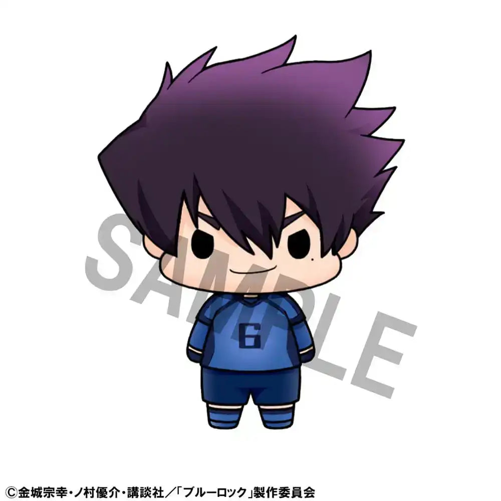 Blue Lock Chokorin Mascot Series Sammelfiguren 6er-Pack Vol. 2 5 cm - Smalltinytoystore