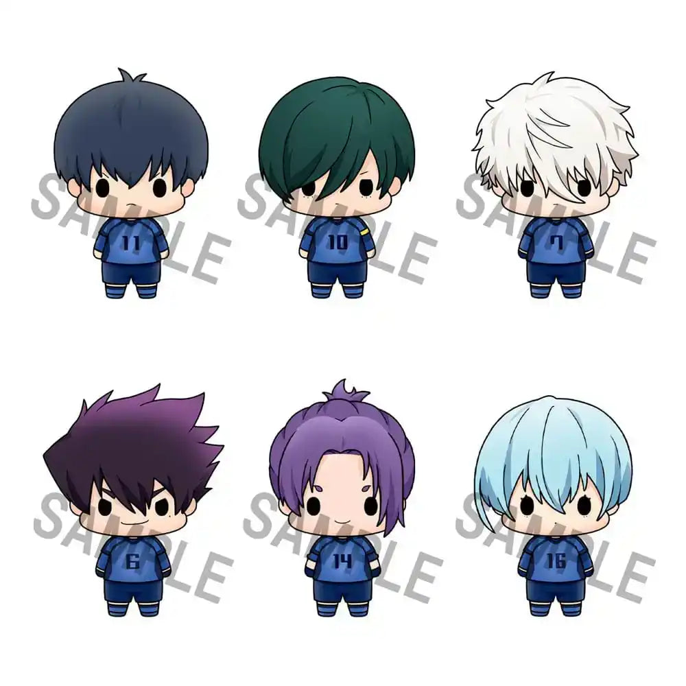 Blue Lock Chokorin Mascot Series Sammelfiguren Vol. 2 6 cm Sortiment (6) - Smalltinytoystore