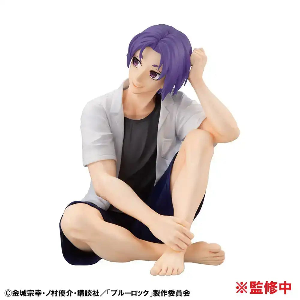 Blue Lock G.E.M. Serie PVC Statue Reo Mikage Palm Size 9 cm - Smalltinytoystore